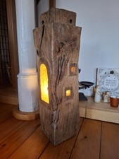 Stehlampe LED-Holzbalken 72cm