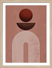 PRO ART Gerahmtes Bild SHAPES OF THE BHT 32.50x42.50x2 cm bunt