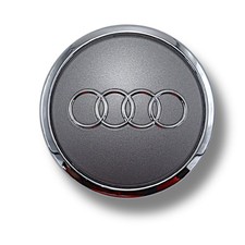 Original Audi A4 A5 A6 grau metallic Radzierkappe Nabendeckel 8T0601170A 7ZJ