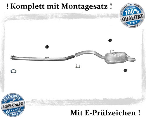 Auspuffanlage für peugeot 807 - peugeot,