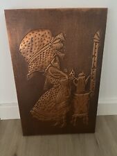 Kupferstich Bild auf Holz 