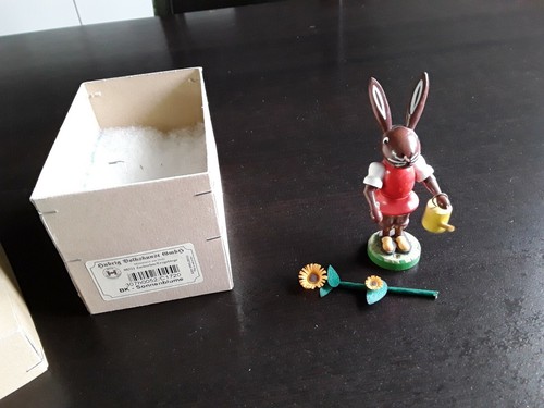 Osterhase mit sonnenblume