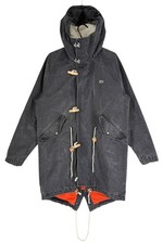 Lacoste Herren Hoodie Duffel Parka Jacke Mantel Größe 48 - S