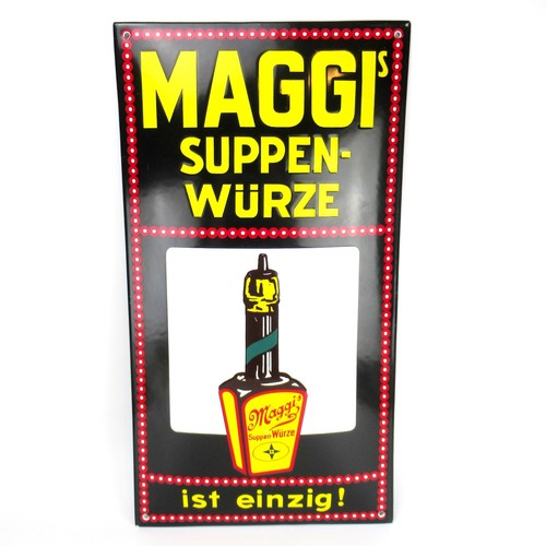 Maggi suppenwürze blechschild - maggi,