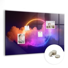 Glas-Memotafel mit Magneten