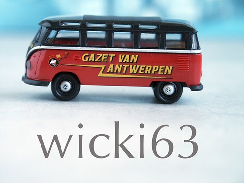 Brekina samba gazet - gazet, van