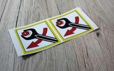 Deutz Fahr 2x Aufkleber mit