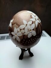 Straußenei handbemalt und