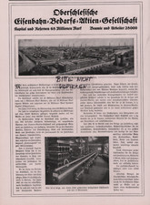 GLEIWITZ, Werbung 1917