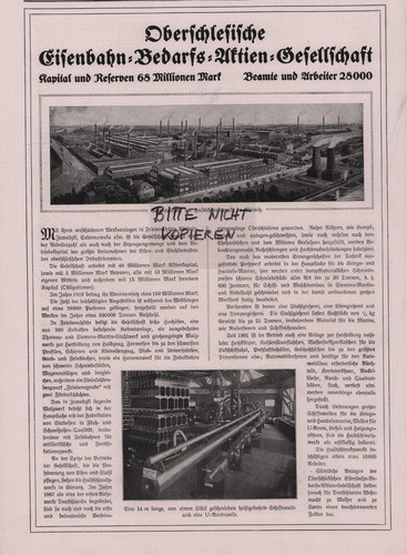 Gleiwitz werbung 1917 - gleiwitz,,