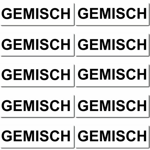 Stück gemisch aufkleber - gemisch,