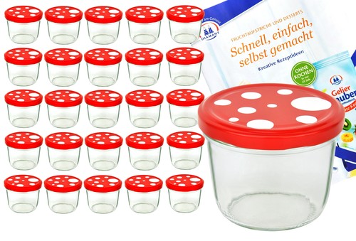 Sturzgläser 230ml rot - 25,
