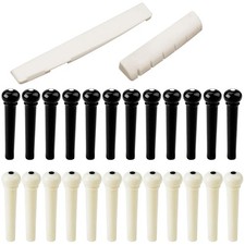 Gitarre Brücke Pins, Sattel