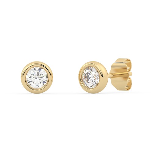 Ohrstecker ohrring 585 - ohrstecker, gold