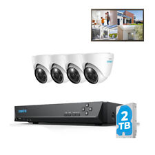 Reolink 12MP PoE Überwachungssystem Set 8-Kanal 2TB NVR mit farbiger Nachtsicht