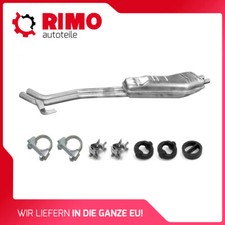 BMW 5 E34 525i 525iX 24V (1989-1995) Stufenheck Endschalldämpfer Mit Montagesatz