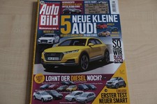 1) Auto Bild 05/2015 - Ford Focus ST Turnier 2.0 T - Seat Leon ST 2.0 TDI FR mit