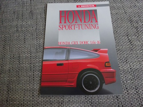 Honda crx sport tuning - crx,