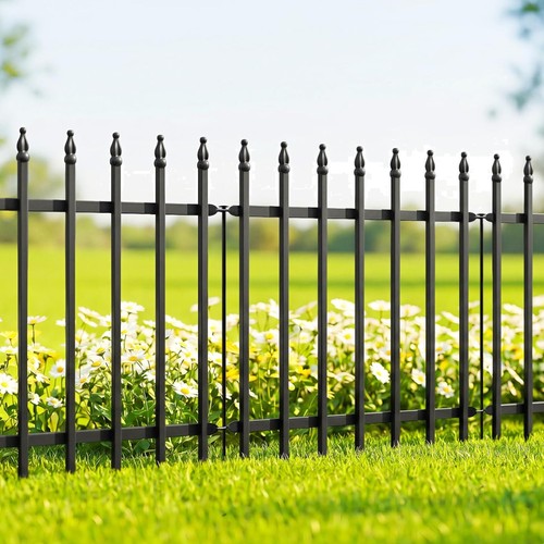 Gartenzaun metall zaunset - gartenzaun,