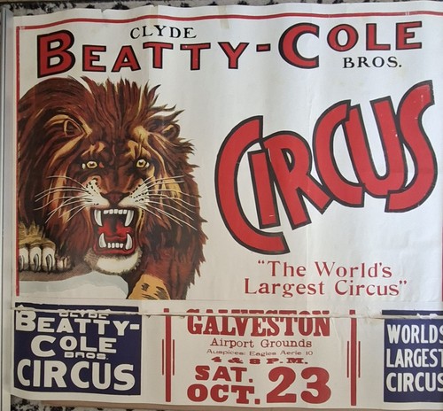 Altes poster zirkus - altes,