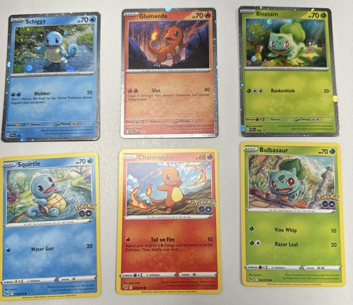 Pokémon karten glumanda - karten,
