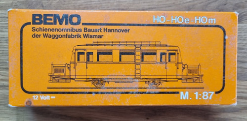 Bemo h0e schienenomnibus 1009 - bemo,