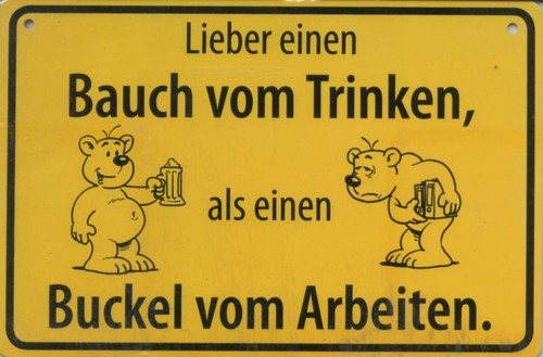 Ortsschild lieber einen - ortsschild,