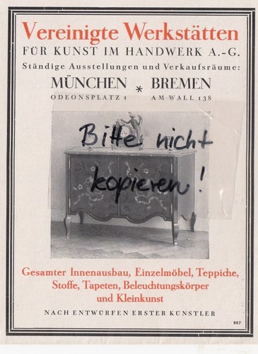 München bremen werbung 1928 - bremen,,