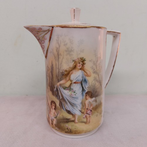Jugendstil kaffeekanne - kaffeekanne, &