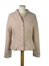 Noa Noa Denmark Wollwalk Jacke Blazer elegant rosé nude Gr S / 40 SaS