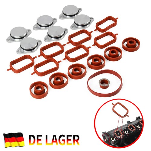 Drallklappen mit dichtung - 6x,