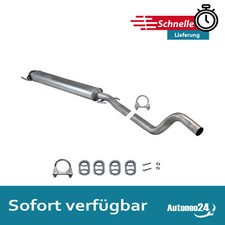 Mittelschalldämpfer für Opel