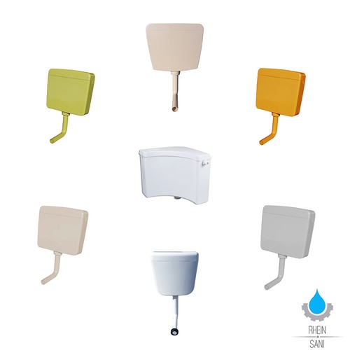 Spülkasten aufputz 9l - wc, 3–9l