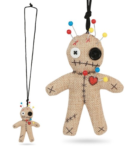 Halskette voodoopuppe 12 - halskette,
