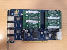 Digium TDM410 PCI Karte 4x RJ11 4x S110M FXS Module TDM 410 Asterisk Controller