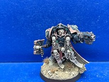 RAR! Terminator Ordenspriester / Chaplain Tarentus der Space Marines TOP BEMALT