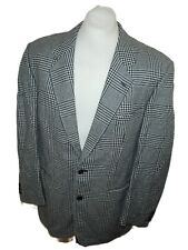 VALENTINO UOMO ITALIEN HERREN Sakko Gr 50  Jacket 100% WOLLE TWEED LOOK
