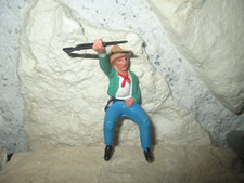 DDR-Spielzeug, originaler Cowboy bzw. Kutscher in seltener Farbgebung !!!