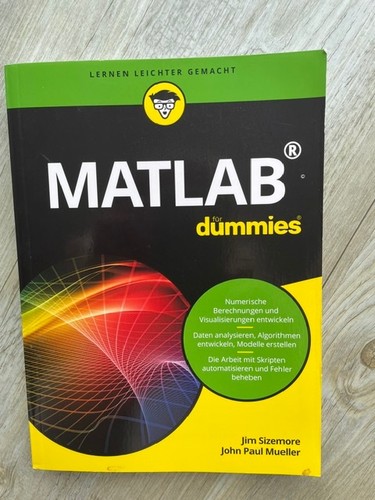 Matlab for dummies von - matlab,