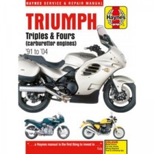Triumph Motorrad Triples und Fours (1991-2004) Werkstatthandbuch Haynes