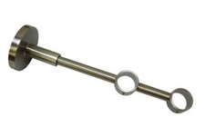 Gardinia Chicago Wandträger geschlossen Ø 20mm Gardinenstangen 2-läufig