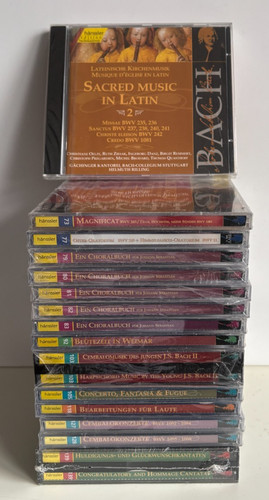 Neu cds bach hänssler - neu:,
