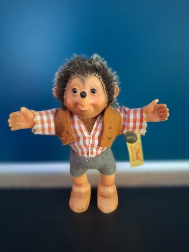 Mecki igel von steiff alt - mecki,