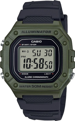 Casio digitaluhr 218h 3avef - casio, w-218h-3avef