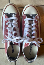 Converse Chucks 37.5 (5) Rot Blau Weiß USA Flag TAYLOR ALL STAR Limited Edition