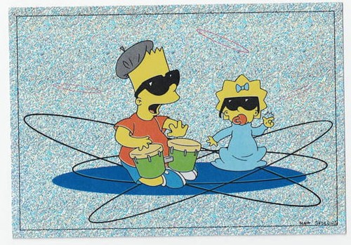 The simpsons panini - the,
