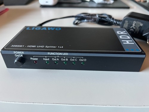 Ligawo hdmi splitter - hdmi, 1x4