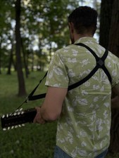 Schultergurt für Nyckelharpa Handmade Nickelharpa Strap Exclusive Gürtel