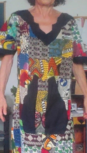 Midikleid afrika kleid - midikleid, ethno