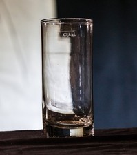 Antikes original Biedermeier Stangenglas Bierglas Weihnachtsgeschenk 19.Jhd.